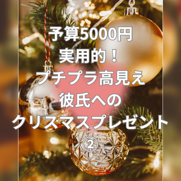 予算5000円 実用的！プチプラ高見え 男性向けクリスマスプレゼント